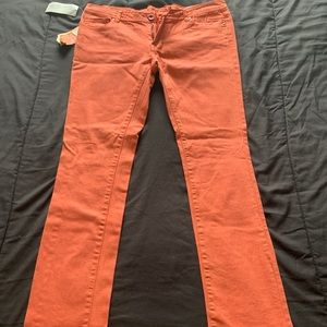 Joyce Leslie Coral Denim Skinny Jeans